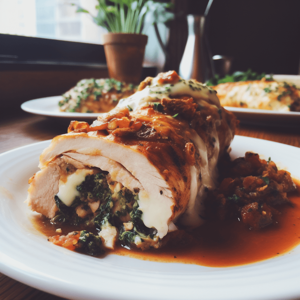 Stuffed Turkey Breast Italian Style