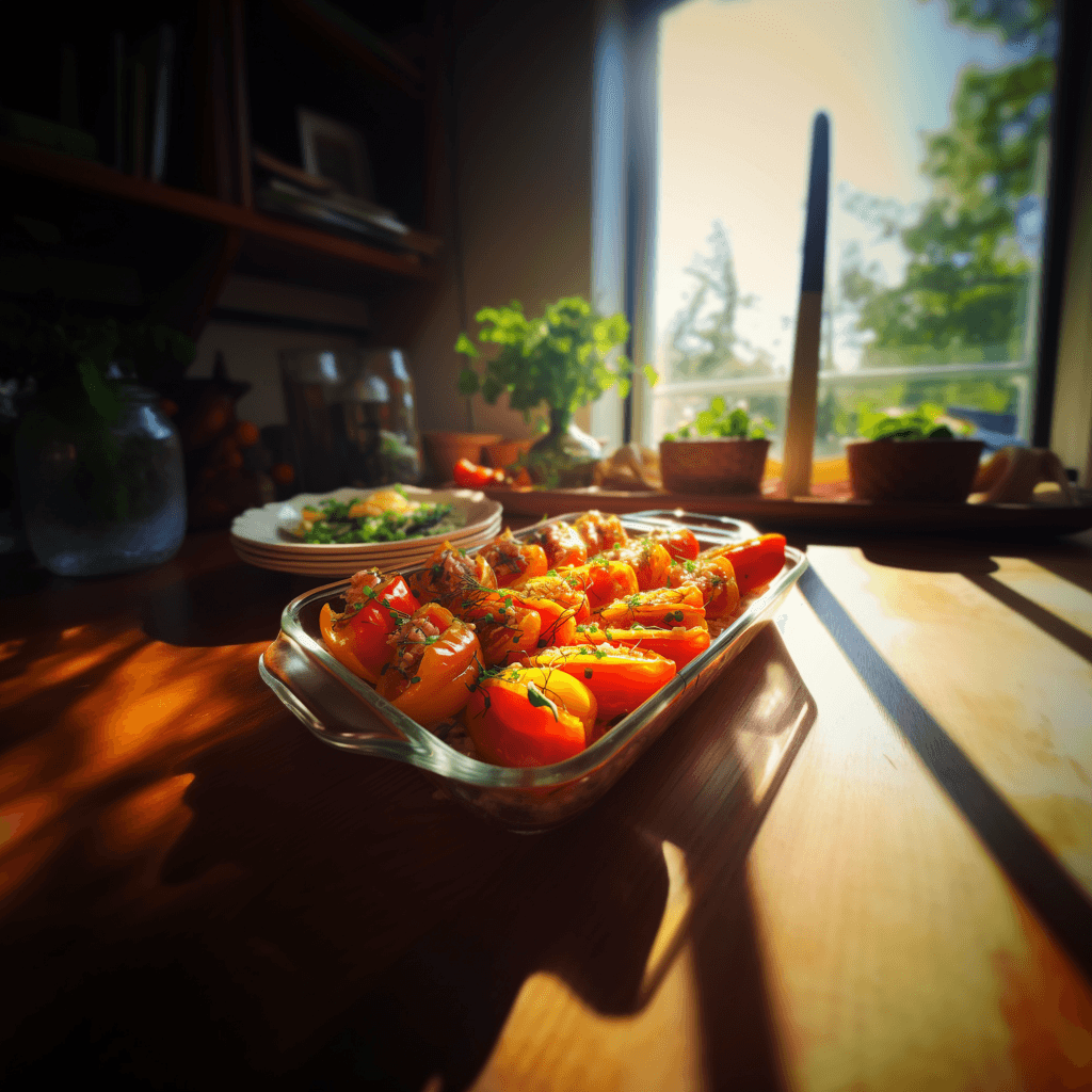 Baby Sweet Peppers with Tuna